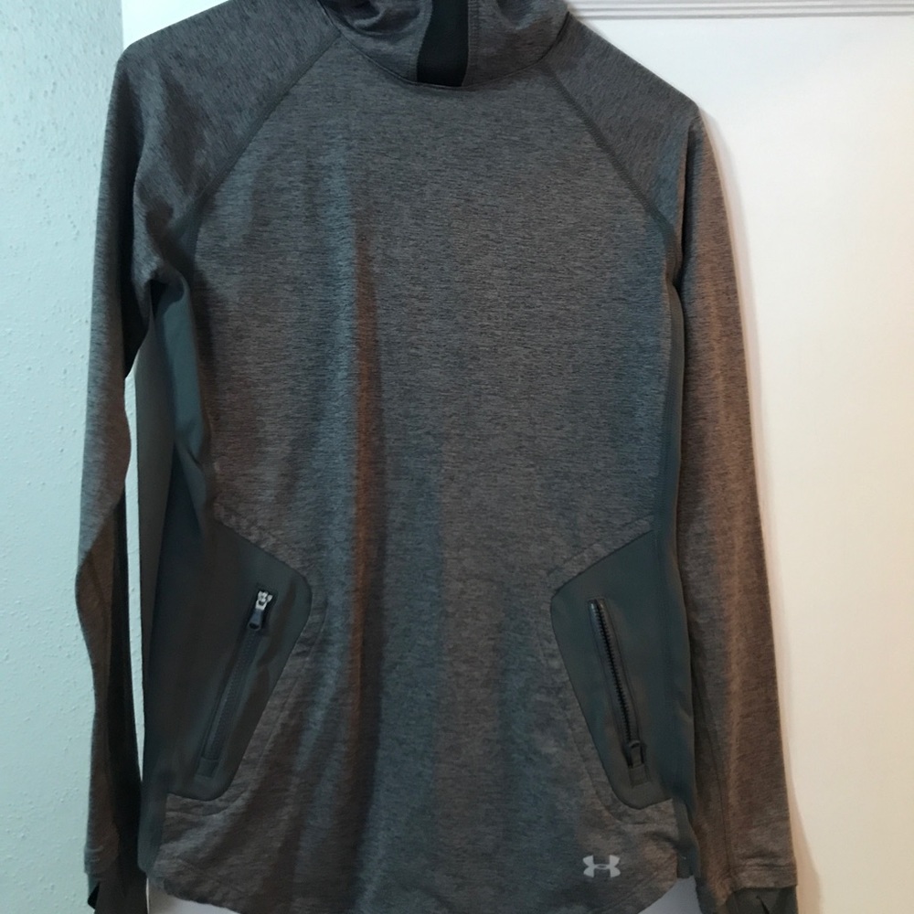 Under armour cowl neck running hood